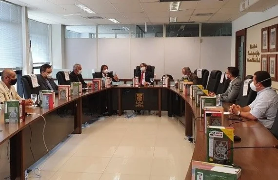 Assinatura do termo de cooperação técnica com o Ministério Público