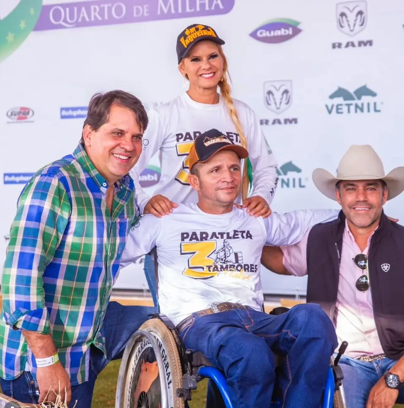 Paratleta dos Três Tambores no Campeonato Nacional ABQM