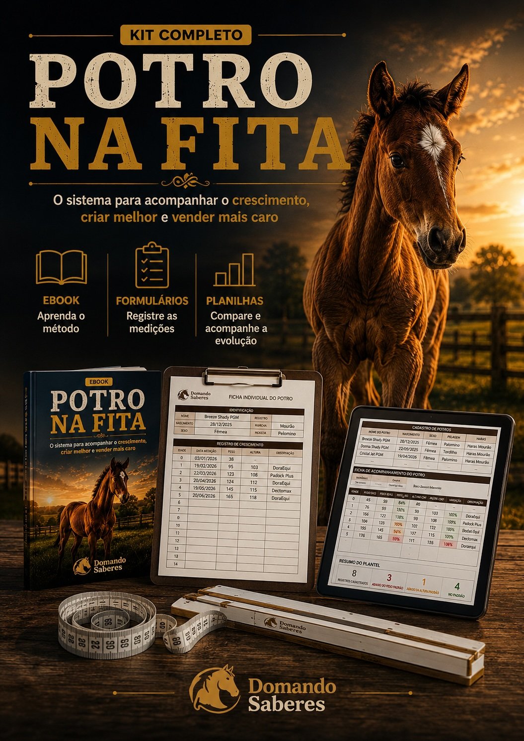 Capa do ebook Potro na Fita
